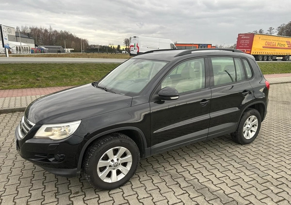 Volkswagen Tiguan cena 32900 przebieg: 283000, rok produkcji 2009 z Płoty małe 154